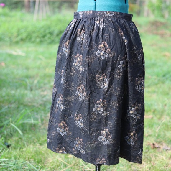 Vintage | floral skirt - Picture 5 of 6
